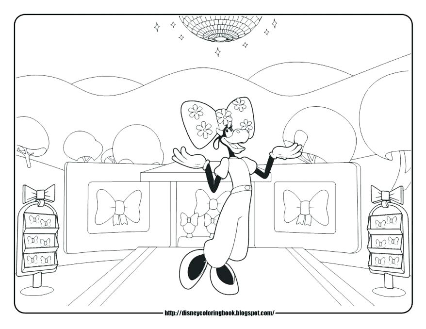 878x678 Christmas Bow Coloring Page Bows Coloring Pages Coloring Mickey