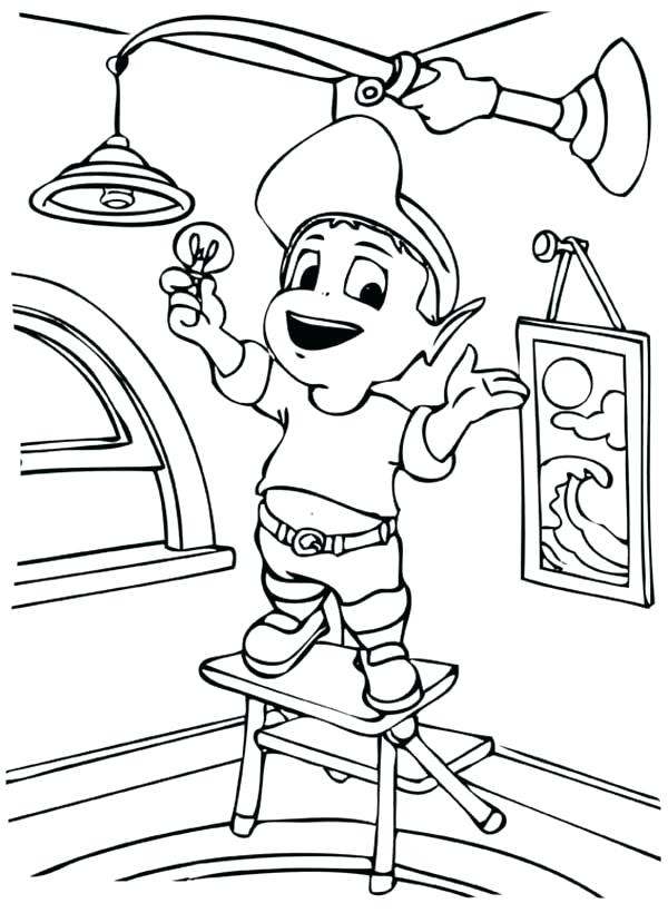 600x820 New Light Bulb Coloring Page And Lights Coloring Pages Happy