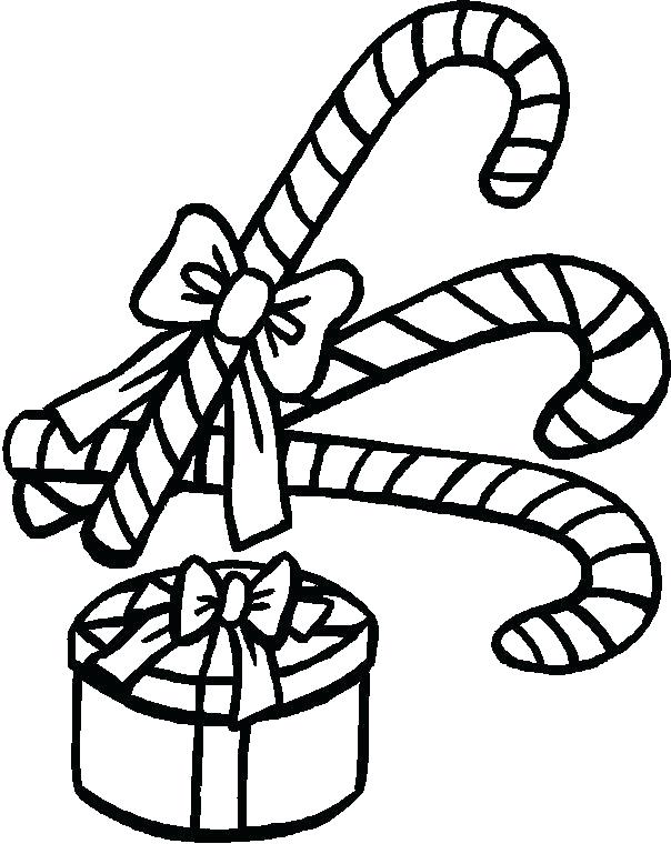 604x760 Christmas Candy Cane Coloring Pages Free Printable Coloring Image