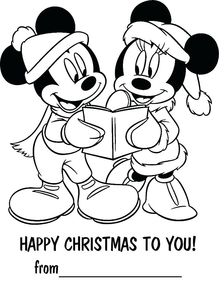 741x982 Christmas Card Coloring Pages Room Colouring Card Free Christmas