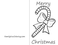 200x155 Free Printable Christmas Cards To Color Fun For Christmas
