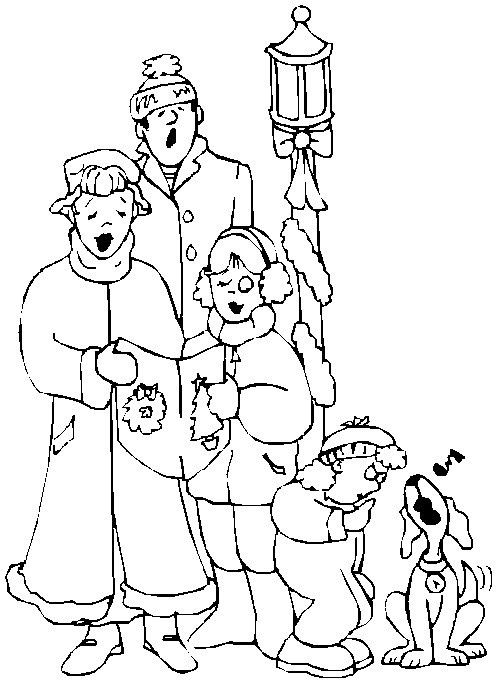 497x683 Christmas Carol Coloring Pages Printable School Crafts