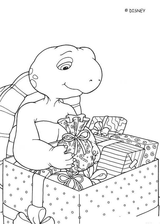 607x850 Franklin Coloring Pages