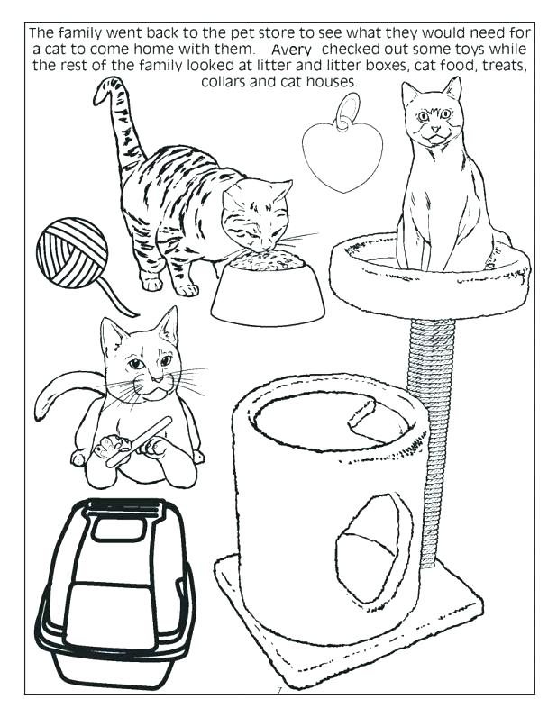 618x796 Christmas Cat Coloring Pages Dogs And Cats Coloring Pages