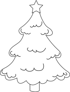 231x300 Free Free Christmas Tree Clip Art Image