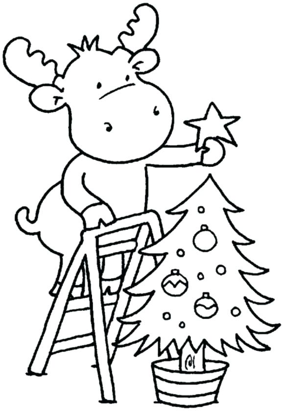 580x840 Nativity Christmas Coloring Pages
