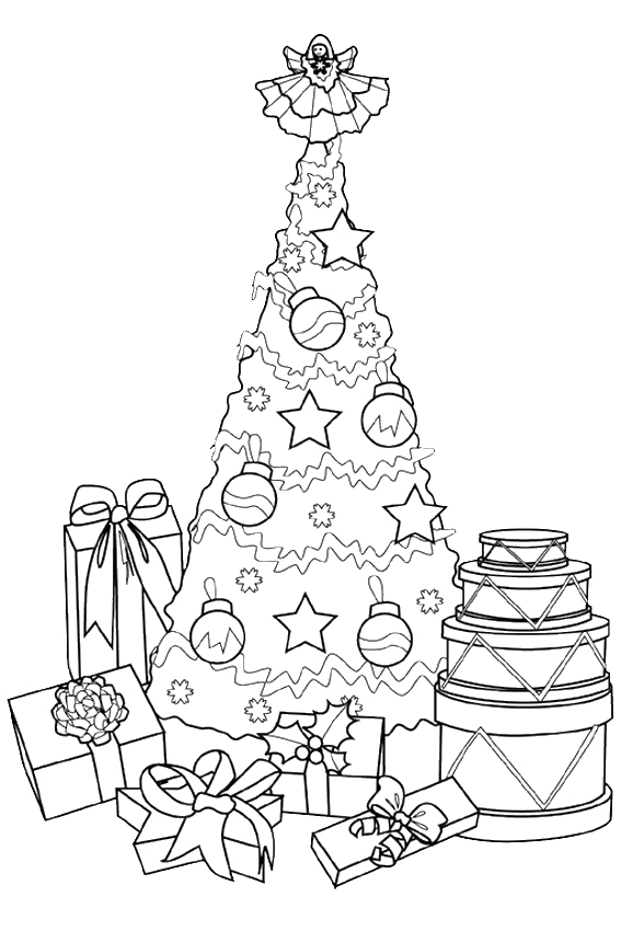 567x850 Christmas Coloring Pages Overview With Nice Coloring Pages