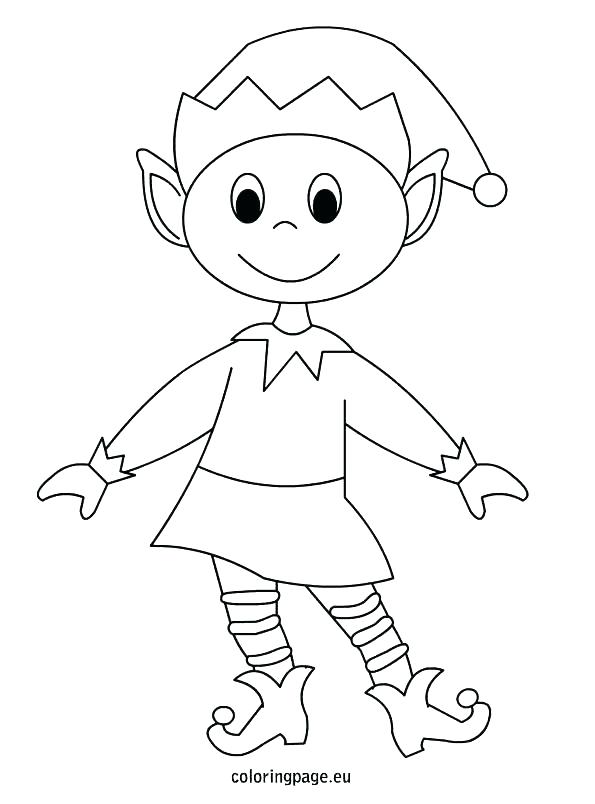 595x804 Elves Coloring Pages Elf Coloring Pages Elves Coloring Elves