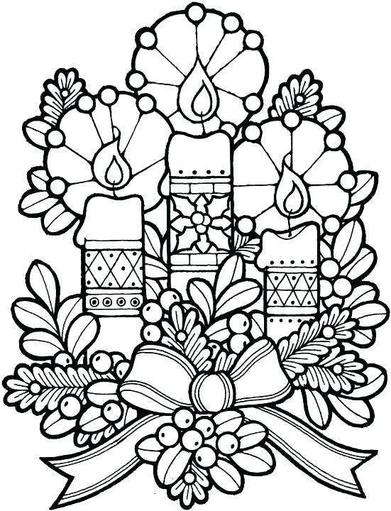 551x720 Christmas Coloring Printables