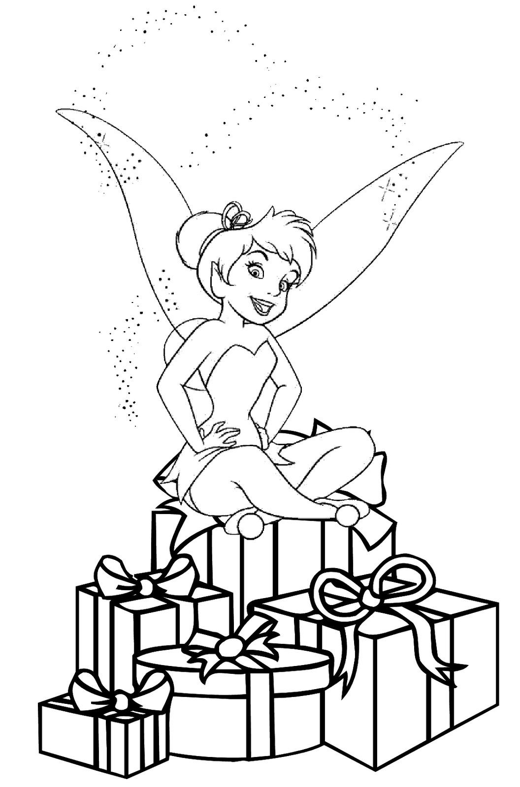 1056x1600 Christmas Coloring Pages For Girls Printable