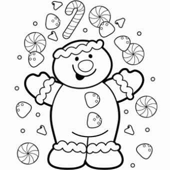 Christmas Coloring Pages For Kids