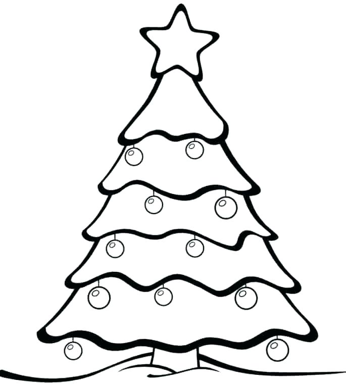 685x764 Christmas Preschool Coloring Pages