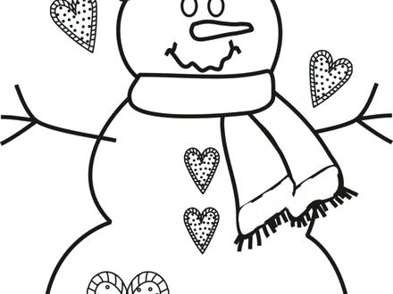 440x330 Frosty The Snowman Coloring Pages Christmas Coloring Pages Frosty