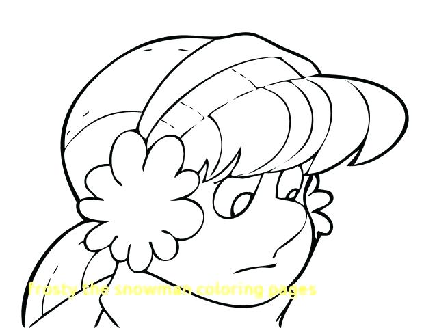 620x480 Snowman Color Page Snowman Coloring Pages Snow Man Coloring Pages