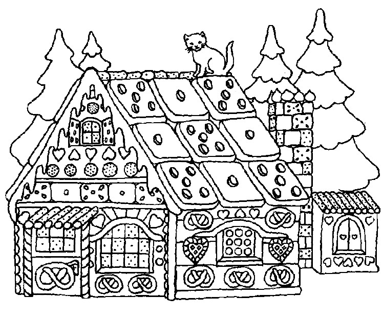 748x624 Free Christmas Coloring Pages For Adults