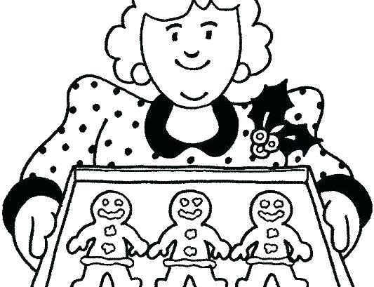 533x409 Gingerbread Coloring Pages Gingerbread Man Coloring Lesson