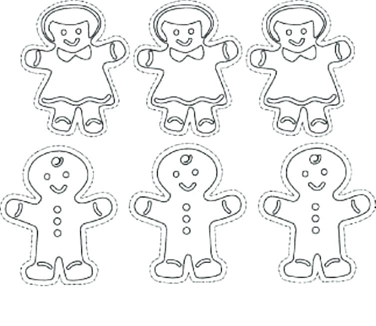 Christmas Coloring Pages Gingerbread Man at GetDrawings | Free download