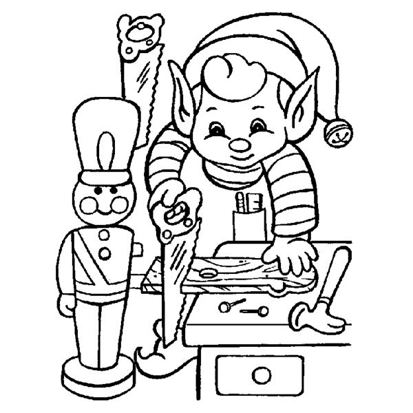 Christmas Coloring Pages Large