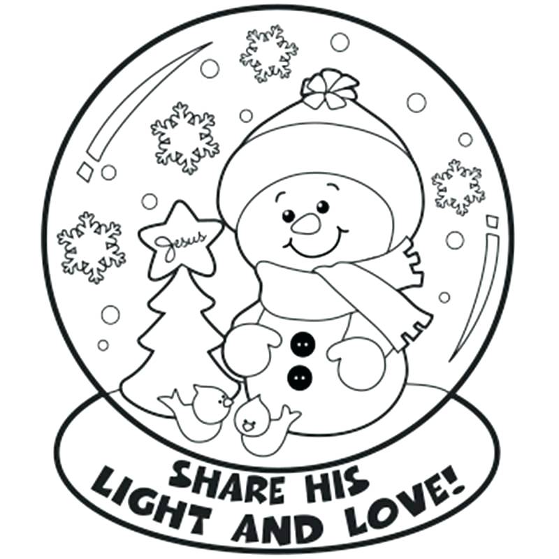 800x800 Merry Christmas Coloring Pages For Kids