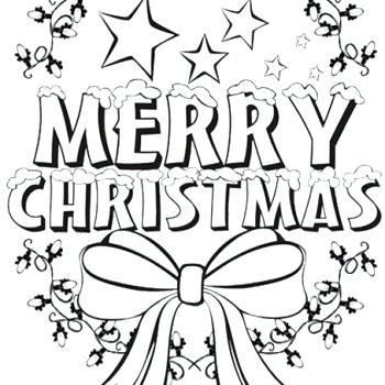 350x350 Chirstmas Coloring Pages Merry Coloring Pages Cute Animal