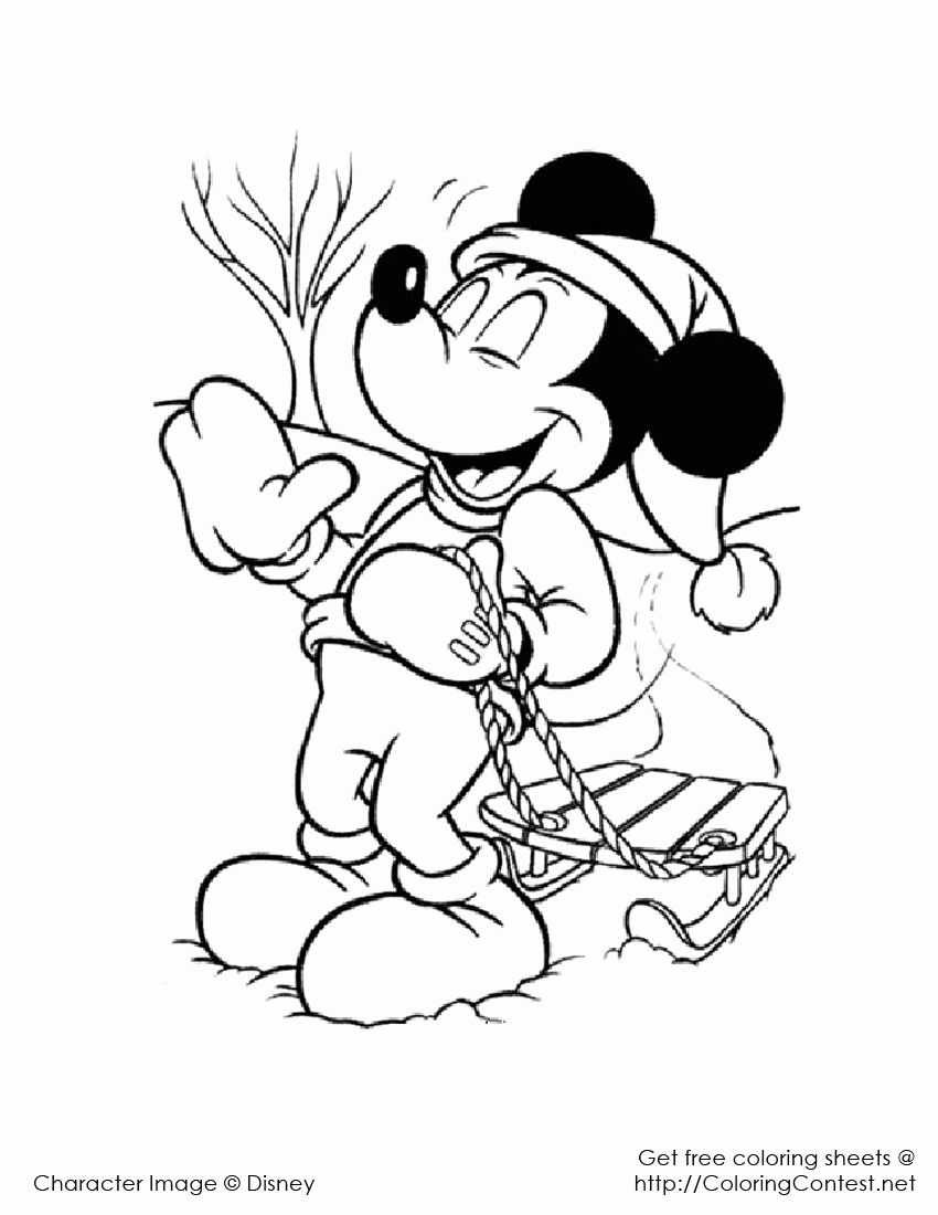 850x1100 Free Coloring Papers Best Of Christmas Coloring Pages Mickey Mouse