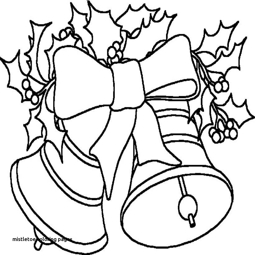 820x820 Mistletoe Coloring Pages Lovely Christmas Coloring Kids