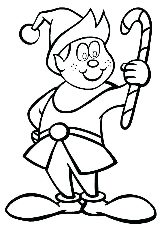 569x800 Elf Coloring Pages For Adults Christmas Coloring Pages Elf