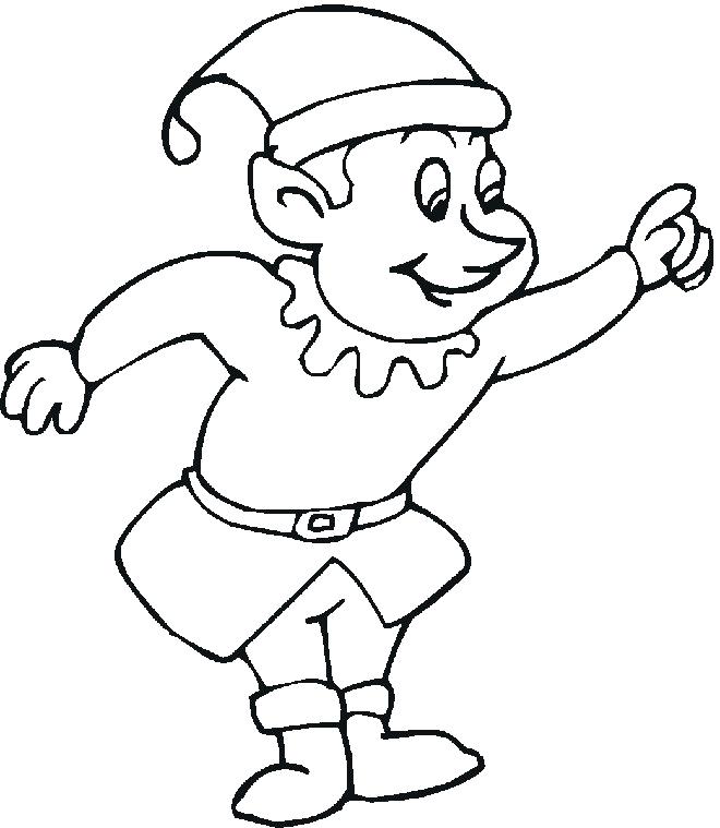 660x759 Free Coloring Christmas Pages