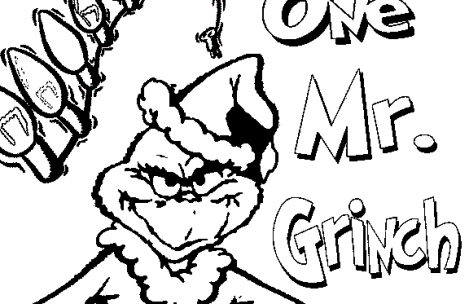 469x304 Grinch Christmas Coloring Pages Just Colorings