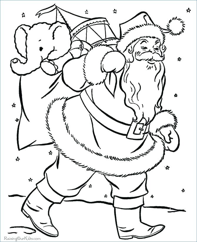 670x820 Free Printable Christmas Coloring Pages With Free Printable