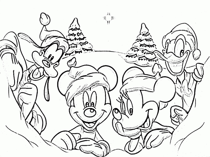 728x545 Christmas Coloring Pages Pdf Free Printable Christmas Coloring