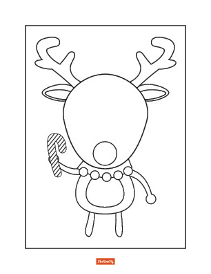 306x396 Christmas Coloring Pages For Kids Shutterfly