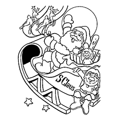 230x230 Top Free Printable Christmas Coloring Pages Online