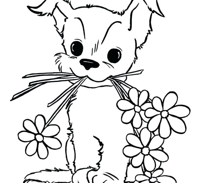 650x600 Puppy Coloring Pages Christmas Cute Puppies Coloring