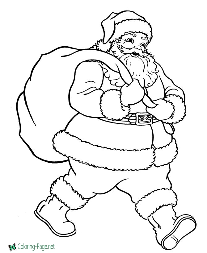 670x820 Christmas Coloring Page