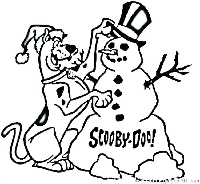650x599 Mickey Mouse Christmas Coloring Pages Free Print
