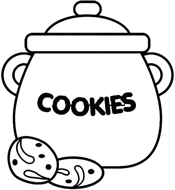 600x650 Cookie Coloring Pages Amazing Christmas Cookie Coloring Pages How