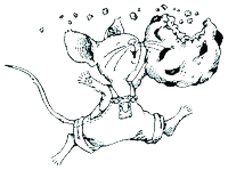 736x548 Cookie Coloring Page