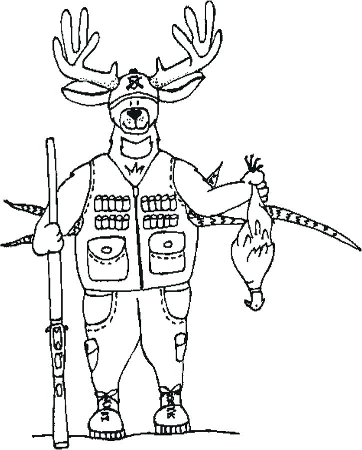 725x900 Deer Coloring Page Excellent Er Coloring Page Online Pages