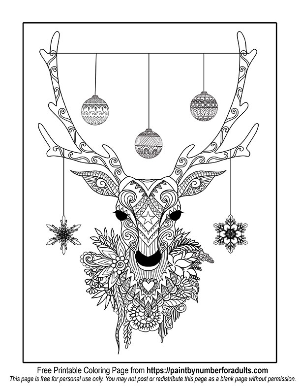 612x792 Free Printable Christmas Coloring Pages Comfy Christmas