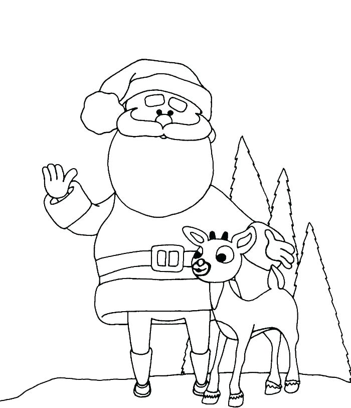 700x813 Deer Coloring Pages