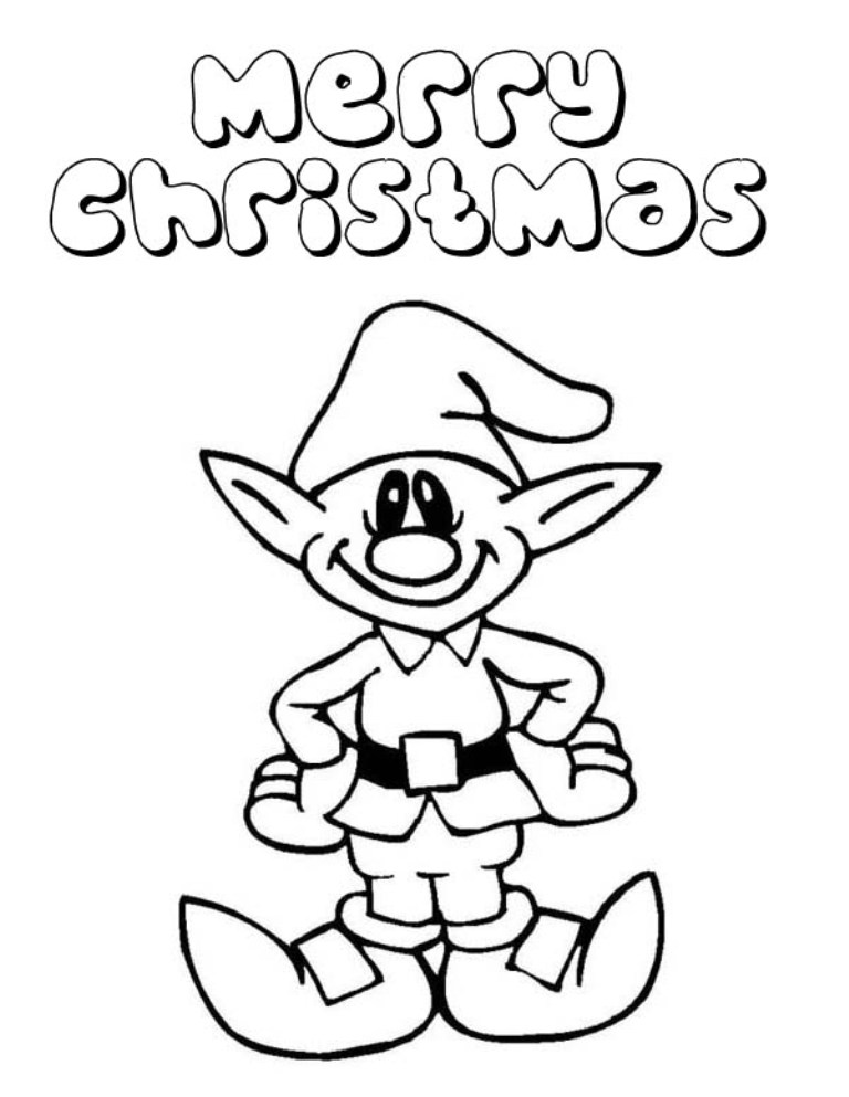 768x993 Christmas Elf Colouring Pages Christmas Elves Coloring Pages Many