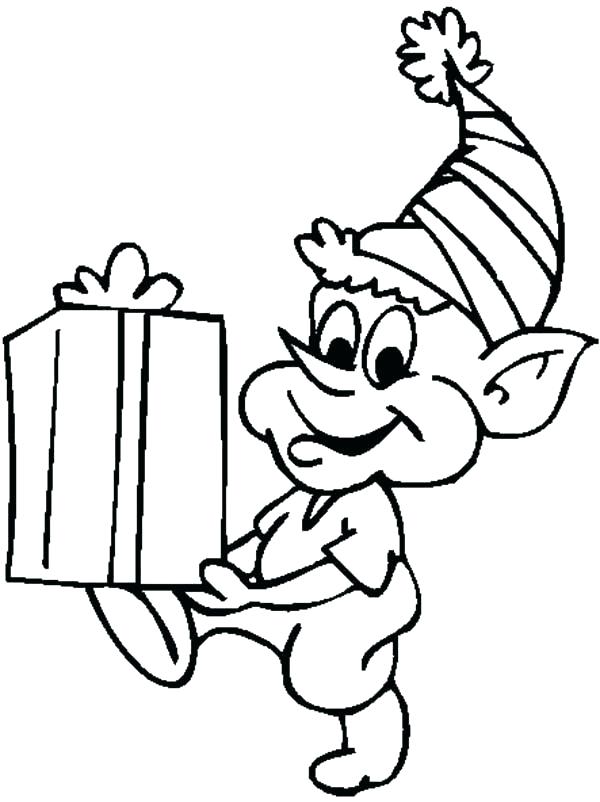600x802 Christmas Elves Coloring Pages Elf Coloring Pages Helper In Office