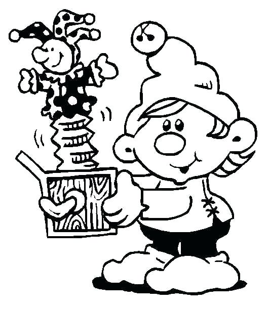 529x613 Elf Christmas Coloring Pages