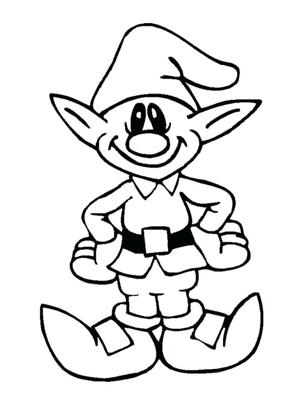 595x815 Christmas Elf Coloring Pages Elf Coloring Pages Elves Coloring