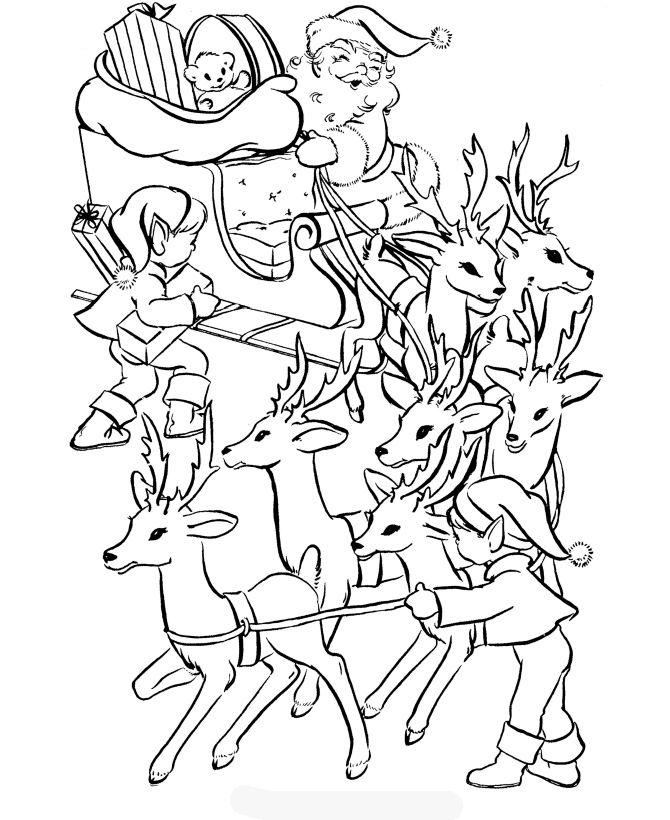 670x820 Christmas Eve Coloring Pages