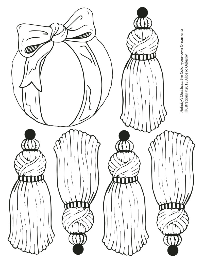 800x1035 Hababy's Christmas Eve Coloring Pages