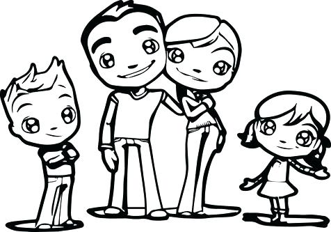 476x333 Coloring Pages For Family
