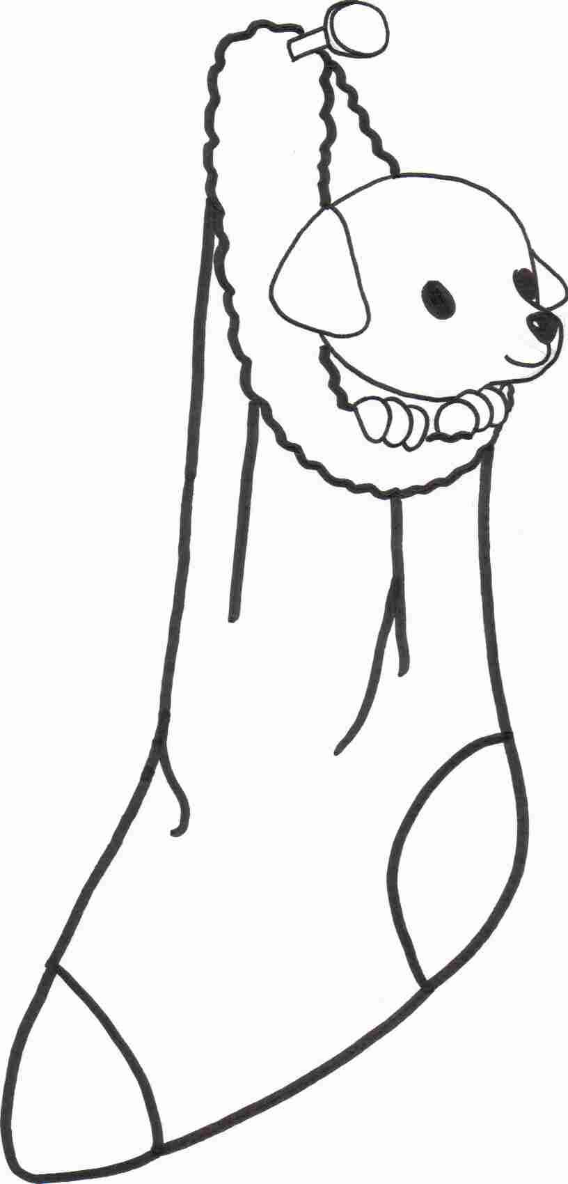 816x1700 Greats Christmas Fireplace Coloring Page With Stocking Pages