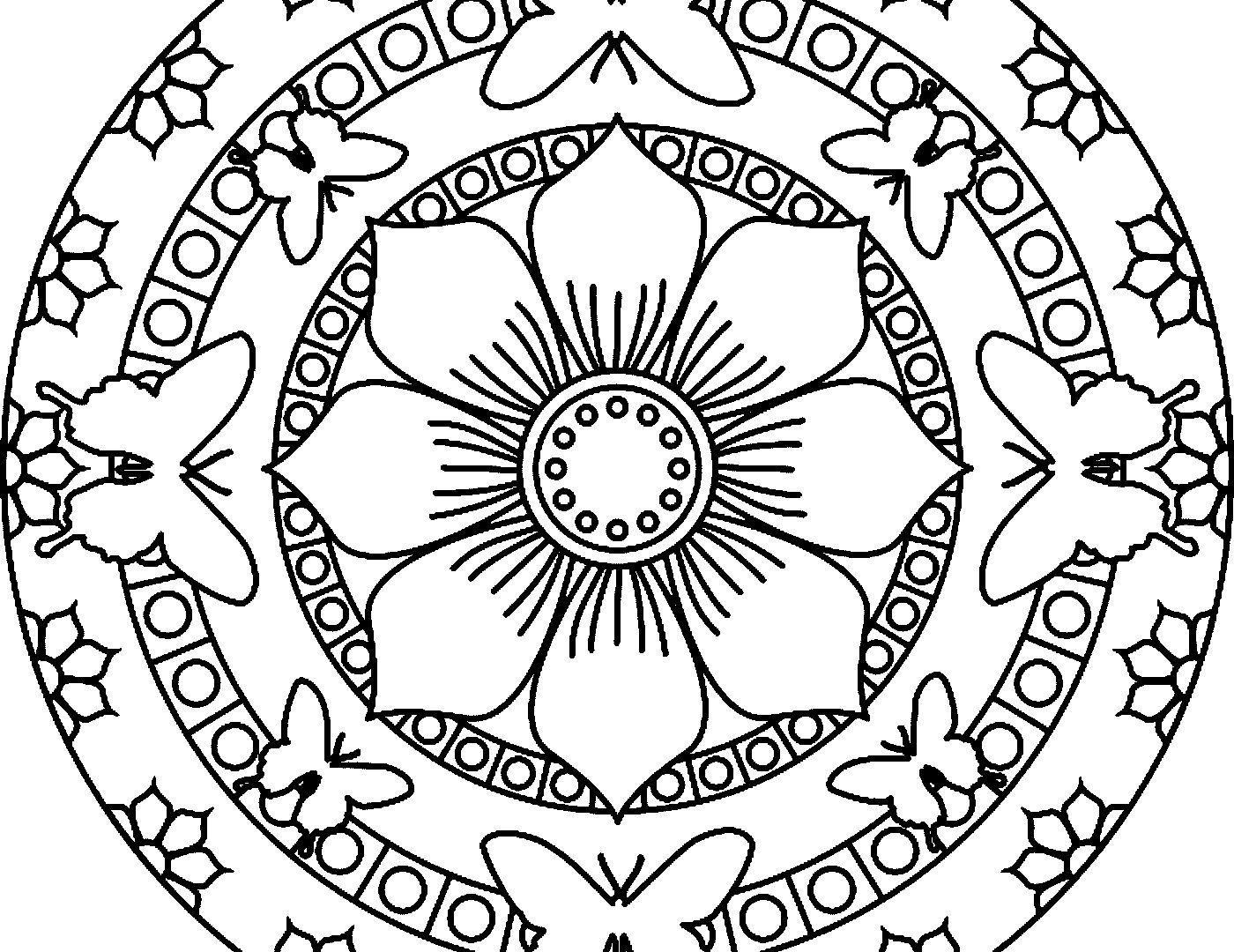 1400x1080 Free Printable Easyandala Coloring Pages Christmas Owl Online